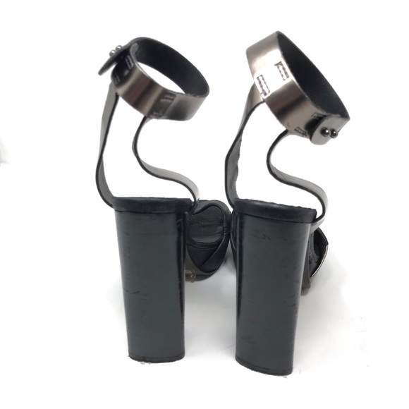 DIESEL | Metallic Ankle Strap Heels - Picture 5 of 6